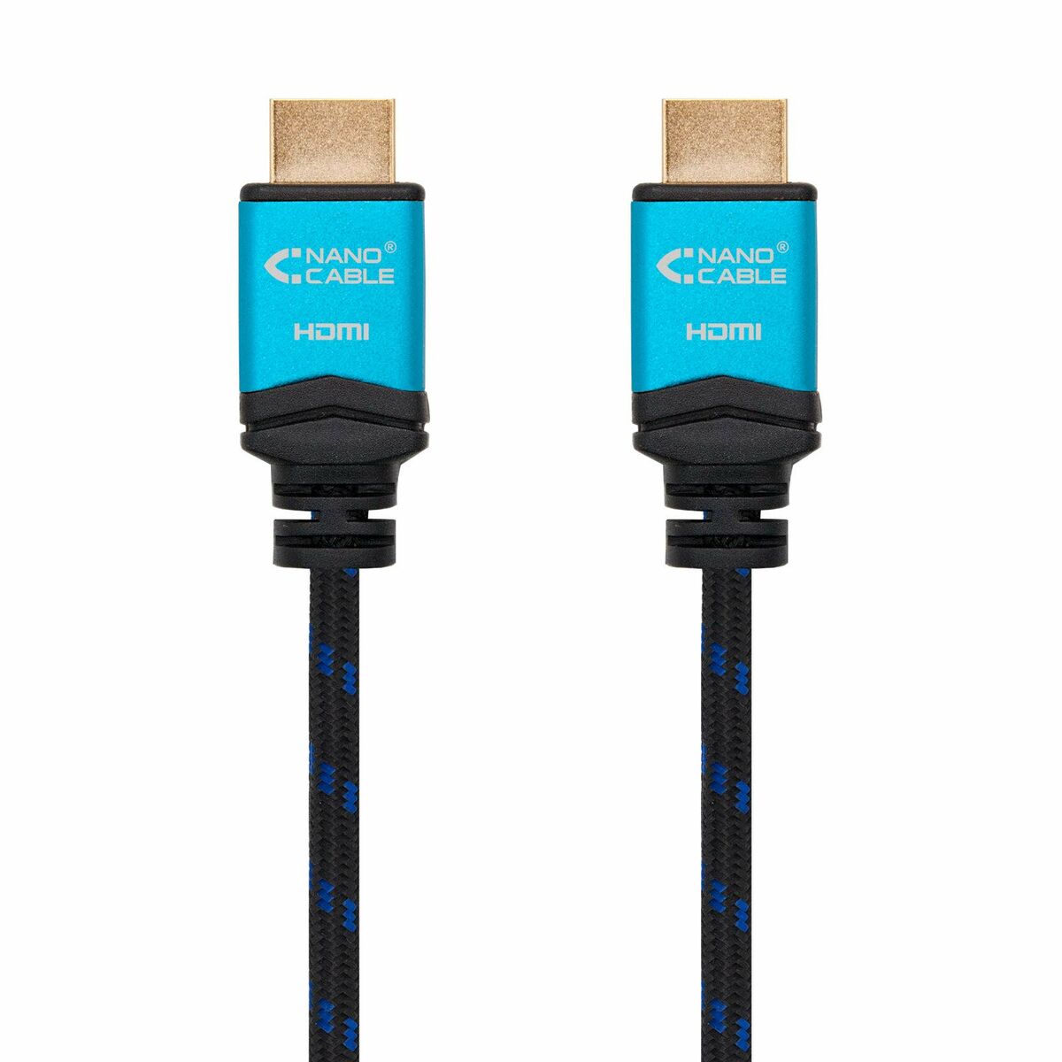 Cavo HDMI NANOCABLE 10.15.3700 V2.0 Nero 50 cm
